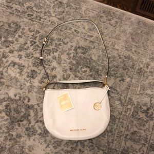Michael Kors purse, white.  Like new